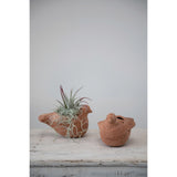 70s Terracotta Dove Planter ~ 4”