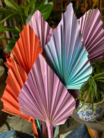 Custom Colored Spear Cut Palm Stem