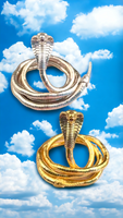 Chain mail Cobra Jewelry Piece