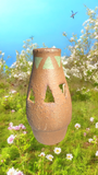 Vintage Clay Chiminea Incense Burner