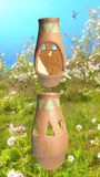 Vintage Clay Chiminea Incense Burner