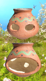 Vintage Clay Chiminea Incense Burner