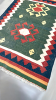 Antique Aztec Area Rug