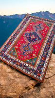 Antique Afghan Area Rug