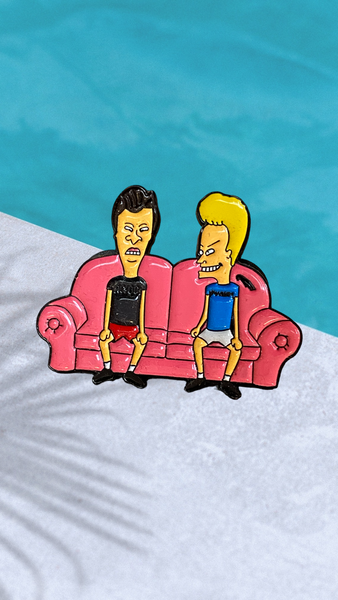 Two Brother Enamel Pin