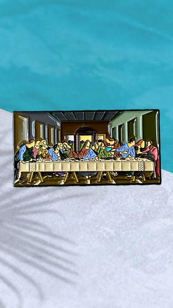 Last Supper Enamel Pin