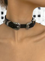 Double Buckle Choker