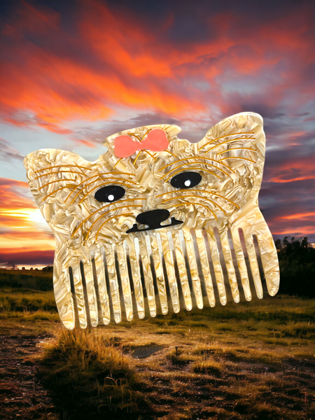 Acrylic Puppy Comb