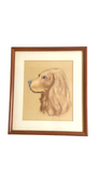 GOLDEN RETRIEVER PORTRAIT PRINT