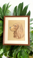 GOLDEN RETRIEVER PORTRAIT PRINT