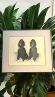 POODLES PORTRAIT PRINT