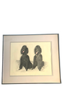 POODLES PORTRAIT PRINT