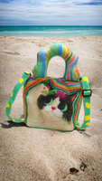 Psychedelic Cat Purse