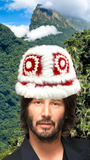 Mohair Crochet Winter Hat
