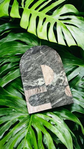 Emerald Marble Arched Mosaic Cheese Board