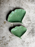 Ginko Leaf Serving Plate