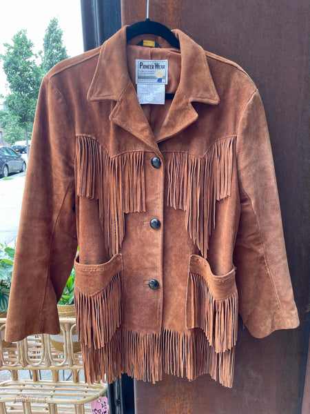 Pioneer Wear Suede Fringe Jacket – FENG SWAY