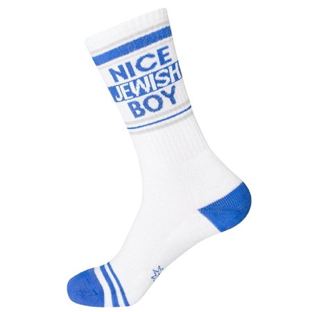 NICE JEWISH BOY Statement Socks