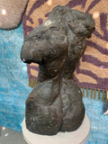 Brutalist Nude Torso Sculpture
