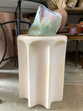 Opal Stoneware Okra Side Table