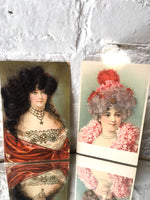 Victorian Hair Portrait Postcards