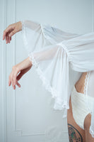 1980s Age of Innocence Robe