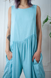 Olive Summer Playtime Jumpsuit