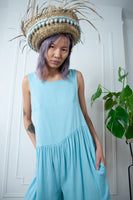 Sky Blue Summer Playtime Jumpsuit