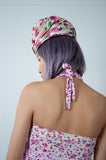 1960s Saks Fifth Avenue Floral Silk Hat