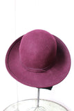 Vintage Plum Doe Skin Scarf Hat