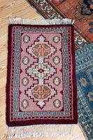 Witchy Antique Maroon Rug