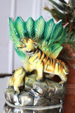 1920s Tiger Vase
