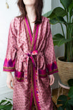 Silk Sari Robe
