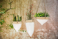 Dipped Cone Hanging Planter