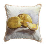 Fine Art Lemon Pillow