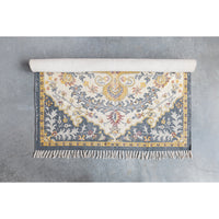 Golden Vegetable Dyed Woven Rug ~ 4' x 6'
