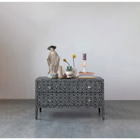 Cobalt Bone Inlay Dresser