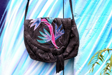 1980s Tropical Leather Bag