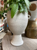 White Terracotta Urn