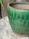 Green Tile Pot
