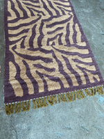 Plush Animal Print Area Rug