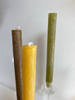 Powdered Taper Candles ~ 5 Colors