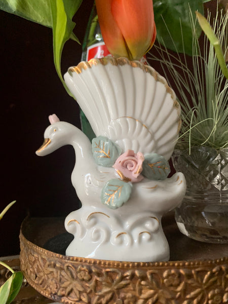 1940s Nippon Goose Vase