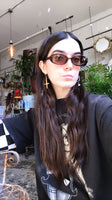 Sleek Oval Tortoise Sunnies