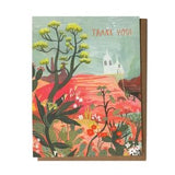 Thank You ~ Utopia Greeting Card by THE ESME SHOP