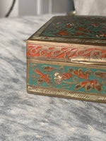Antique Copper Trinket Box