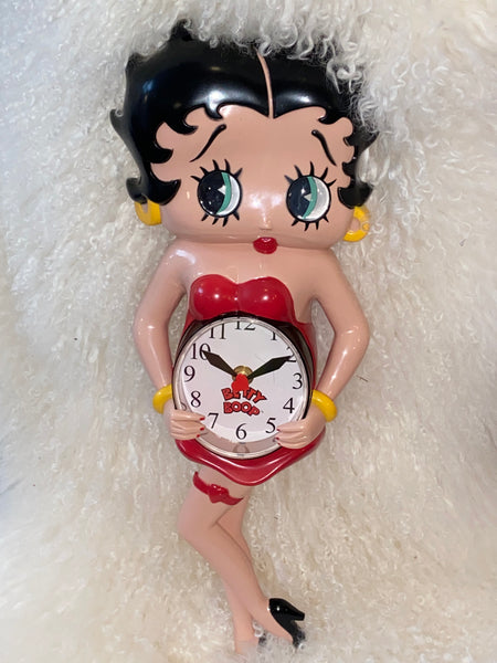 Flirty Betty Boop Wall Clock