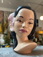 1940s Hula Babe Ceramic Bust
