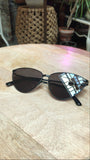 Sleek Black Cat Eye Sunnies