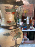 Antique Indian Cloisonné Femme Vase
